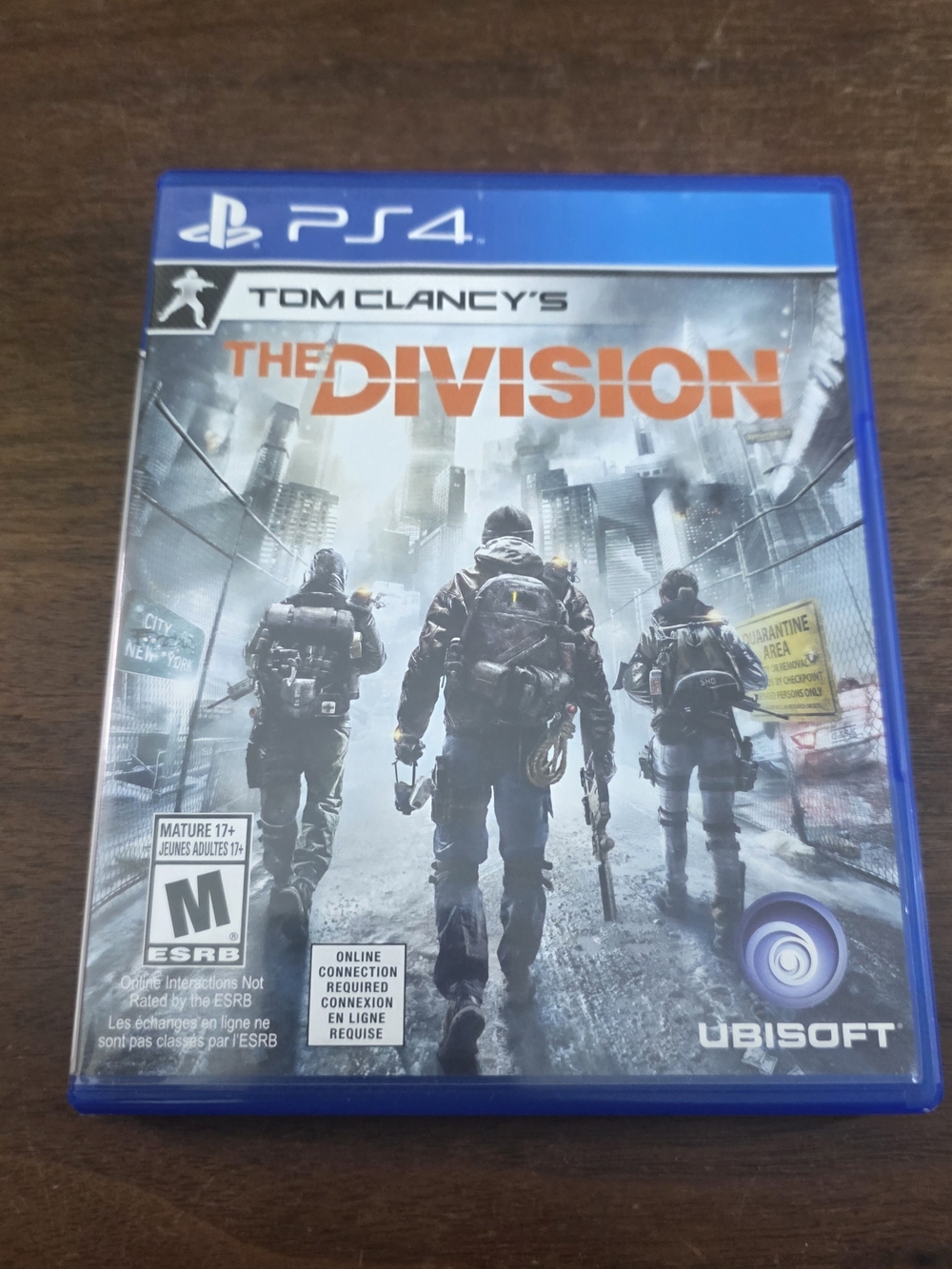 PS4 Tom Clancy's The Division Game